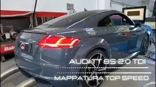 Audi TT 8S 2.0 TDI 184cv - Mappatura Top Speed
