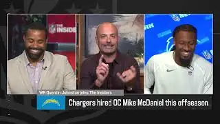 Los Angeles Chargers WR Quentin Johnston on his new OC Mike McDaniel | The Insiders