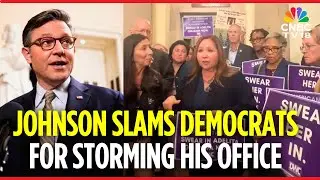 Mike Johnson: &ldquo;Democrats Last Night Played Some Games. They Stormed My Office