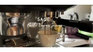 SAGE BARISTA EXPRESS IMPRESS  PIERWSZE UŻYCIE