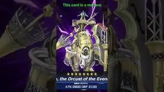 Dingirsu, the Orcust of the Evening Star. Game changing card. #yugiohmasterduel #shorts