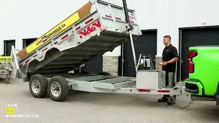 Comment utiliser une remorque Dompeur en toute s&eacute;curit&eacute;.