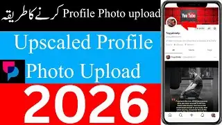 How to add profile photo on upscrolled app  |upscrolled profile photo upload