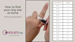 How to Find Your Ring Size at Home (No Jeweler, No Tools!) | CONQUERing Jewelry