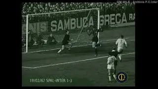 1966-67 (21^ - 19-02-1967) Spal-INTER 1-3 [Bosdaves,Facchetti,Mazzola,Cappellini] Estratto 'FQA' IC