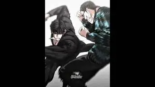 Jinrang vs 1st gen king lookism chap 550 & 551 #lookism #manhwa #edit