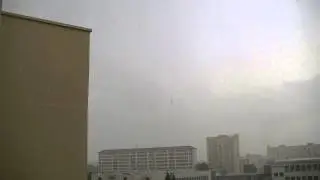 Orage violent+Foudre tr&egrave;s proche &agrave; Lyon le lundi 23 juin 2014