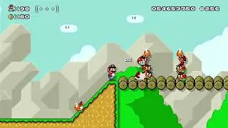 Endless Normal Mario Maker 2 - Road to top #1000