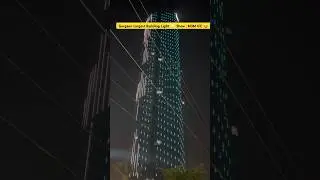 Gurgaon Largest Building Light 💡 Show || M3M IFC ||