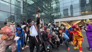 Встреча косплея в честь 30-летия PlayStation на ComicCon 2025 в Нью-Йорке #newyorkcomiccon #plays...
