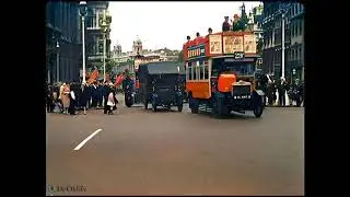 London 1924, in living color! NOT colorized. Enhanced with our latest DeOldify tech.