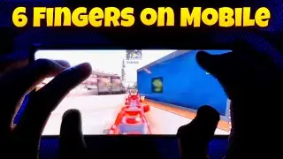 6 Finger Claw Handcam COD Mobile 👀 | INSANE Control + Fast Reflexes!