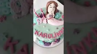 🧜🏼&zwj;♀️ #bakery #cake #cakedecorating #baking #cakedesign #mermaid #sea