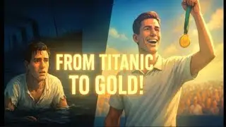 Titanic&rsquo;s Survivor Who Conquered the Olympics #fyp 