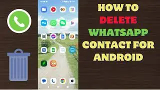 Как удалить контакт WhatsApp навсегда на Android | Удалить контакт WhatsApp