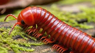 The Crawling Tank: Beautiful 4K Macro of a Millipede's Journey