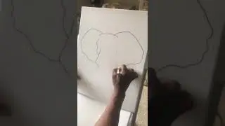 Abstract Elephant Art