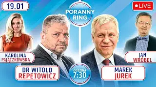 🔴 PORANNY RING 7:30 - DR WITOLD REPETOWICZ, MAREK JUREK