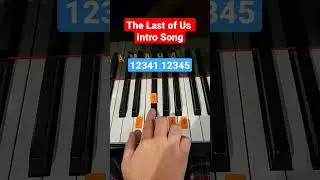 The Last of Us Intro Easy Piano Tutorial