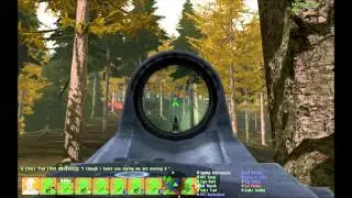 Gaining fire superiority. . .
