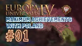 Try-harding for Double the Love - Part 1 Poland EU4 achievement run