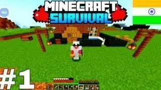NEW SURVIVAL SERIES 🔥 Mojo Launcher Java Edition//EP1/Minecraft Hindi Gameplay 🔥 New Journey 