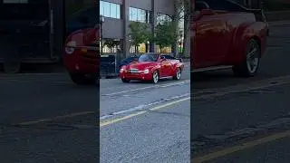 Chevy SSR Rolling Through Car Show! #car #v8 #chevy #chevrolet #ssr #enginesound