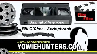 The famous Bill O'Chee Yowie Story from 1977 in Springbrook QLD, as shown on Animal X