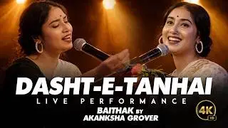 Dasht-E-Tanhai | Heart Touching Urdu Ghazal By Akanksha Grover | Coke Studio Style | Full Song 2026