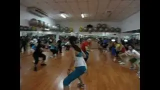 Zumba con Catalina Pfranger en Total Gym de Nicaragua