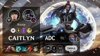 Caitlyn ADC vs Heimerdinger - KR Challenger Patch 10.3