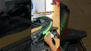 Xmax install led tail lamp #amsmotorparts #xmax #xmax250 #taillamp