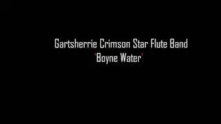 gartsherrie crimson star flute band - 'boyne water'