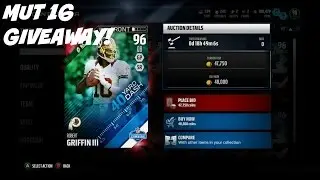 MUT 16 GIVEAWAY!!!!!!!!! | 96 OVERALL RG3!