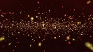 Animated Incoming Particles Video | Dust Particles Red Background Animation Video | Abstract Loop