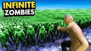 STAN LEE vs INFINITE ZOMBIES In Ultimate Epic Battle Simulator (UEBS Funny Gameplay)