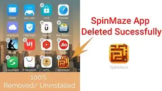 How to Remove SpinMaze App From Vivo Oppo Mobile Phones | SpinMaze App Uninstall