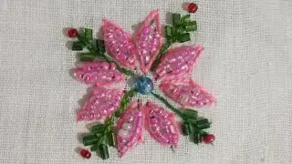 Embroidered flowers ideas....#embroidery #embroiderydesign #handembroidery #art#diy#viralvideo.