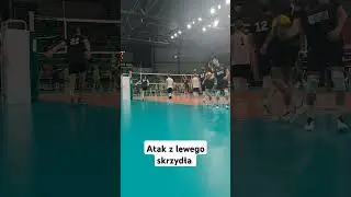 Atak z lewego skrzydła #reprezentacjapolski #siatk&oacute;wka #shorts #plusliga #wartazawiercie #brvolleys
