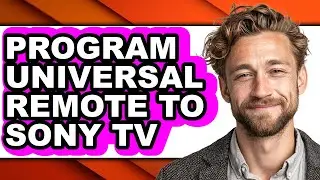 How to Program Universal Remote to Sony Tv (easy Method)