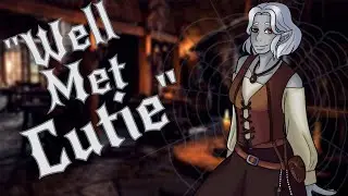 [F4A] ASMR RP Flirty Bar Keep Gives You a Quest [Fantasy] [Drow Speaker] [Human Listener] [DNDRP]