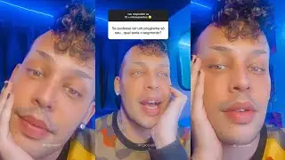Gloria Groove responde perguntas no Instagram