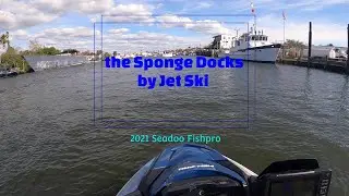 2021 Sea-doo Fish-pro | Cruising the Sponge Docks in Tarpon Springs
