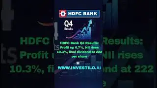HDFC Q4 Results 🔥📊
