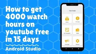 How to get 4000 watch hours on youtube free | How to increase watch hours on youtube | Watch Time