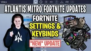 Atlantis Mitr0 Fortnite Settings, Keybinds, Sensitivity, Gear and Setup