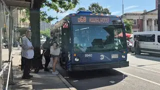 MTA: MTA Bus action in Flushing