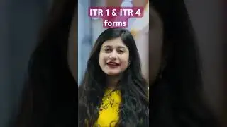 ITR 1 (Sahaj) & ITR 4 (Sugam) form difference |Who can file| FY 2024-25|#itr #itr1 #itr4 #bigupdate