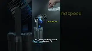 Rocket Style Desktop Fan Creative#desksetupideas  #coolingfan  #personalfan#desktopfan #creativefan
