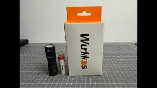 Wurkkos TS10 SG with SFT 25R emitter and total internal reflection optic